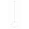 Z-Lite Lilly Pendant, 1-Light, 24 In.W x 18 In.H, Matte Black/Matte Black 2307-24MB - alternate 4
